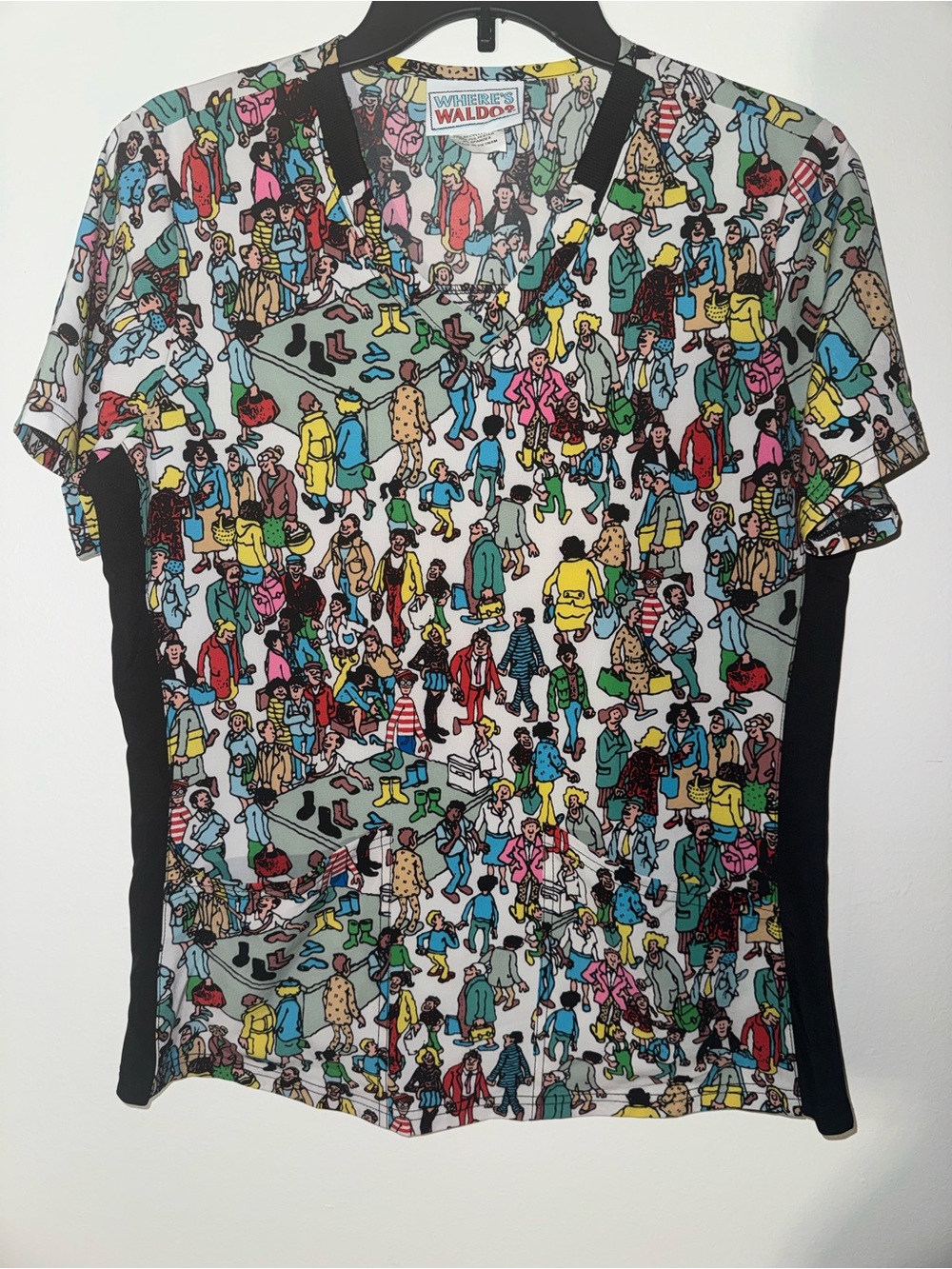 Women’s Multicolor Waldo scrub top